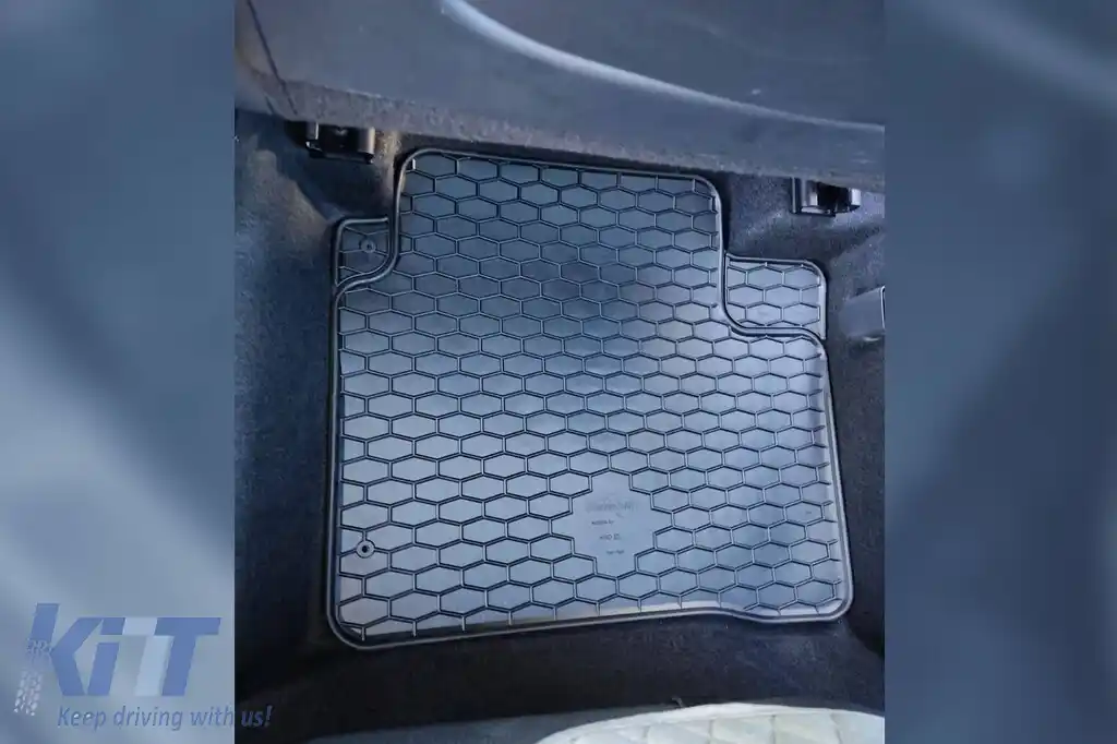 Mochete din cauciuc Gumarny Zubri potrivite pentru KIA Niro HEV, PHEV după 2022, set de 4 piese, culoare neagră-image-6232043