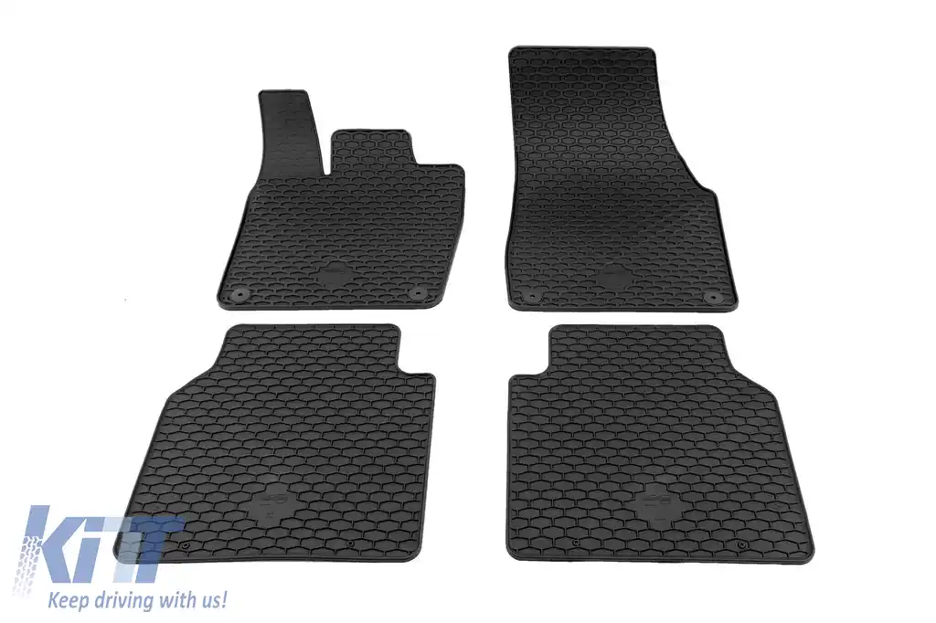 Mochete din cauciuc Gumarny Zubri potrivite pentru Volkswagen ID.7 după 2023, set de 4 piese, culoare neagră-image-6232140