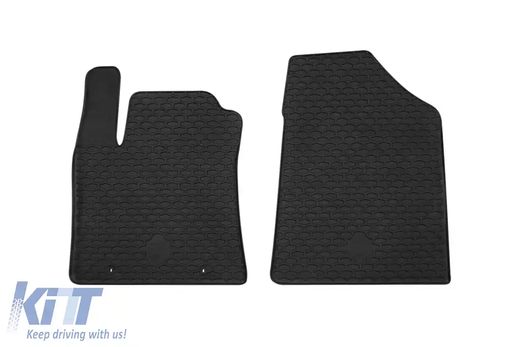 Mochete din cauciuc Gumarny Zubri potrivite pentru Hyundai Kona Electric după 2023, set de 4 piese, culoare neagră-image-6232170