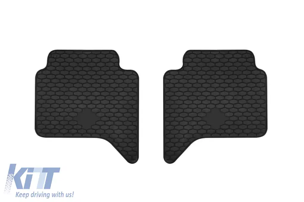 Mochete din cauciuc Gumarny Zubri potrivite pentru Volkswagen Amarok, Ford Ranger după 2023, set de 4 piese, culoare neagră-image-6232177