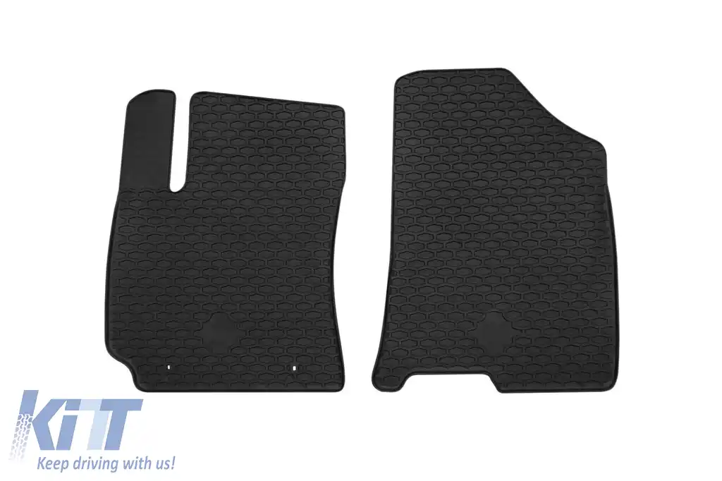 Mochete din cauciuc Gumarny Zubri potrivite pentru Hyundai Kona, Kona MHEV după 2023, set de 4 piese, culoare neagră-image-6232183