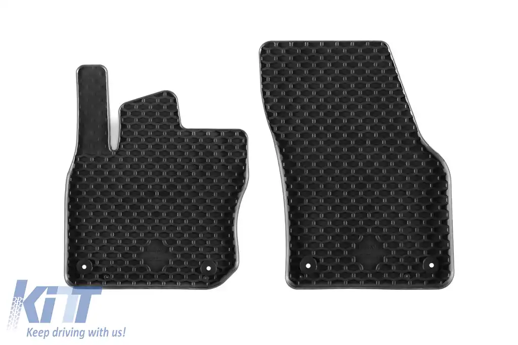 Mochete din cauciuc Gumarny Zubri potrivite pentru Volkswagen Tiguan după 2024, set de 4 piese, culoare neagră-image-6232195