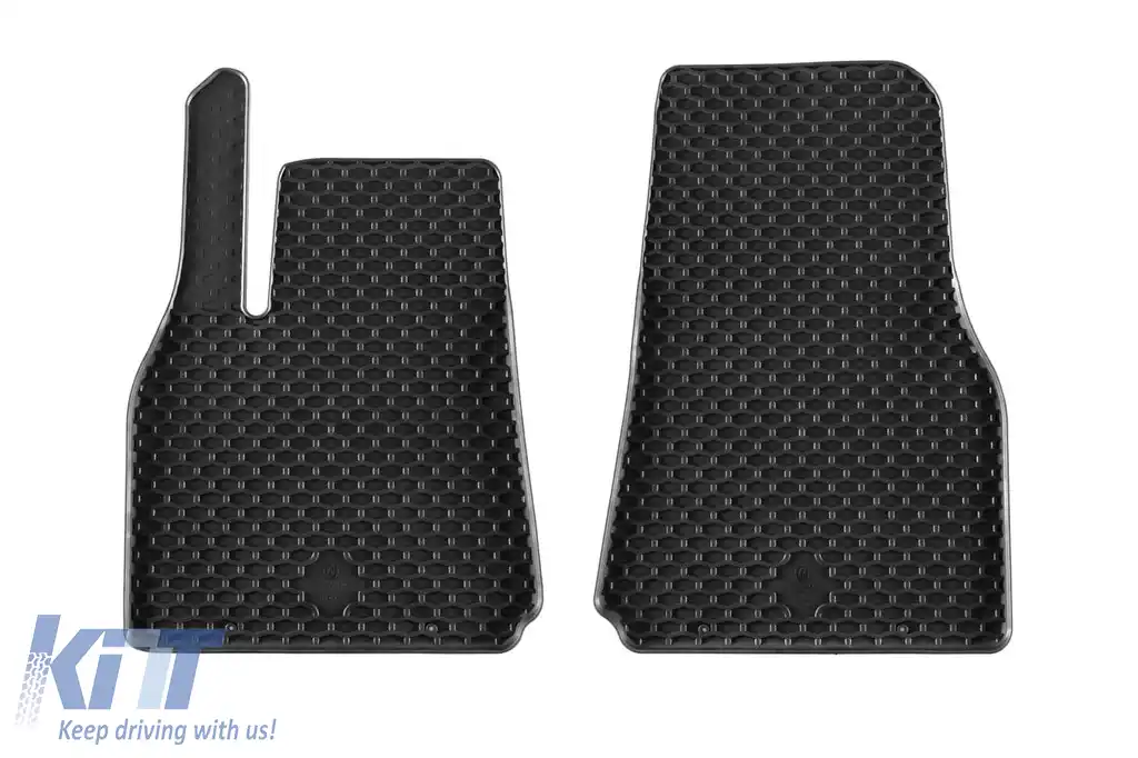 Mochete din cauciuc Gumarny Zubri potrivite pentru Tesla Model Y 2020-2025, set de 4 piese, culoare neagră-image-6232217