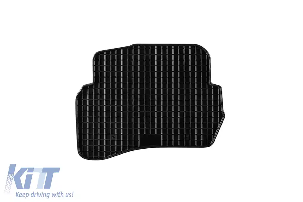 Mochete din cauciuc Gumarny Zubri potrivite pentru Volkswagen Passat B5, B5.5 1997-2004, cu clipsuri ovale, set de 4 piese, culoare neagră-image-6251083
