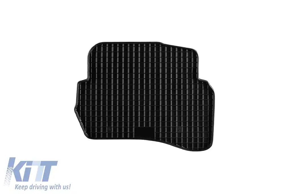 Mochete din cauciuc Gumarny Zubri potrivite pentru Volkswagen Passat B5, B5.5 1997-2004, cu clipsuri ovale, set de 4 piese, culoare neagră-image-6251084