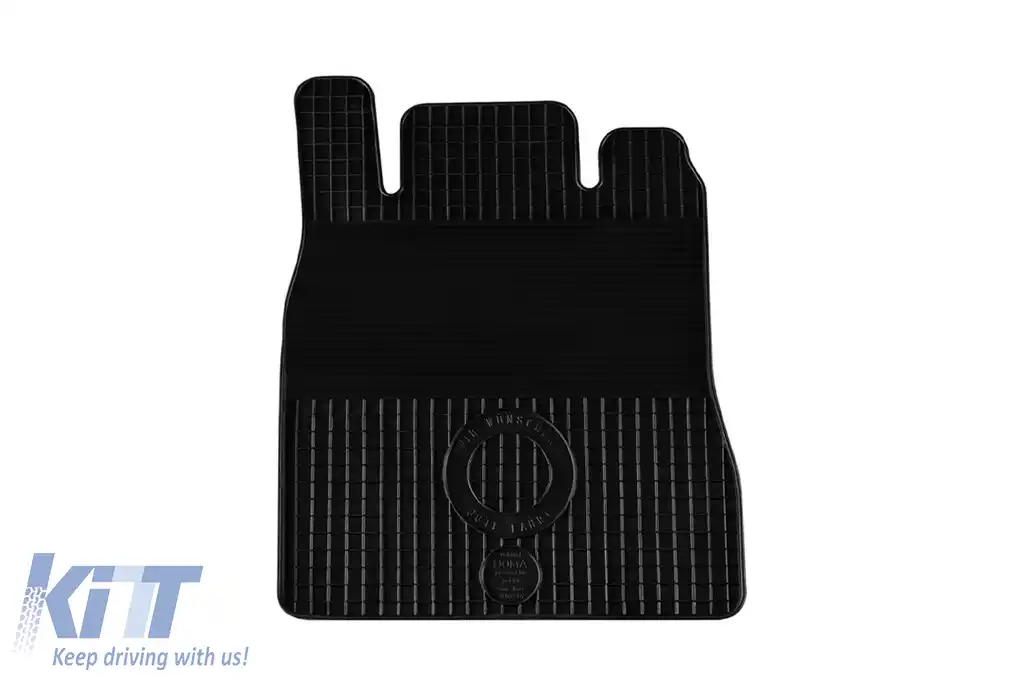 Mochete din cauciuc Gumarny Zubri potrivite pentru Mercedes A class W168 2000-2005, set de 4 piese, culoare neagră-image-6251111