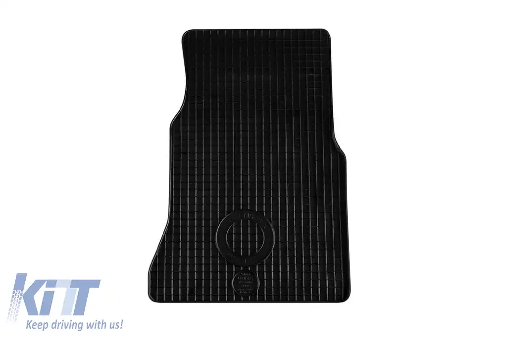 Mochete din cauciuc Gumarny Zubri potrivite pentru Mercedes A class W168 2000-2005, set de 4 piese, culoare neagră-image-6251112