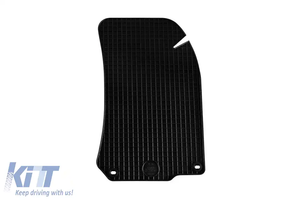 Mochete din cauciuc Gumarny Zubri potrivite pentru Volkswagen Golf IV, Bora, New Beetle 1997-2002, cu clipsuri ovale, set de 4 piese, culoare neagră-image-6251117