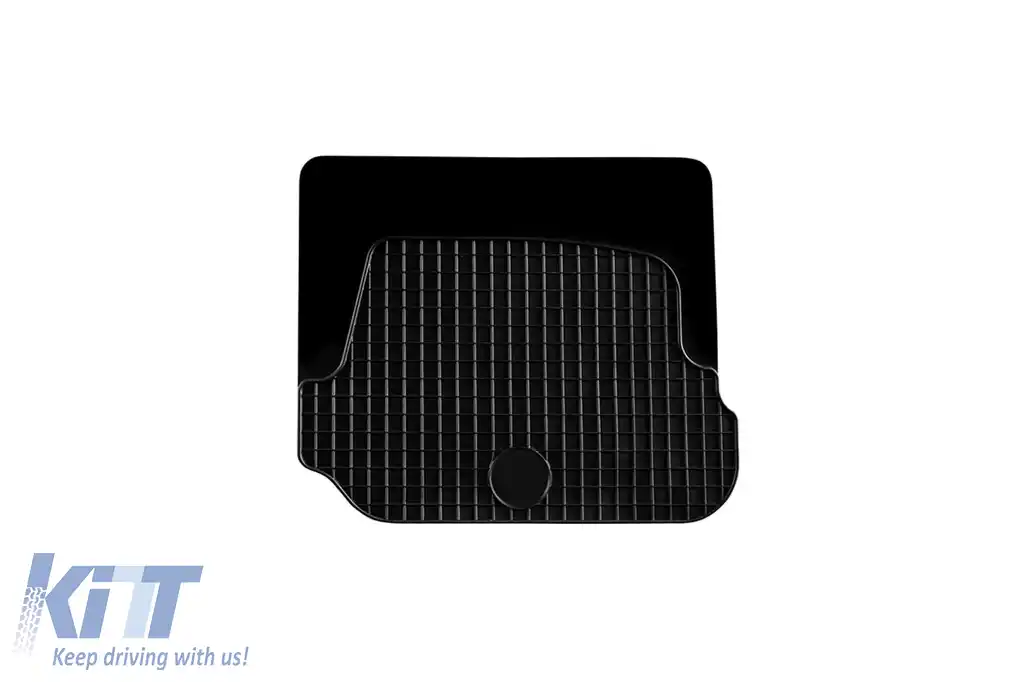 Mochete din cauciuc Gumarny Zubri potrivite pentru Volkswagen Golf IV, Bora, New Beetle 1997-2002, cu clipsuri ovale, set de 4 piese, culoare neagră-image-6251119