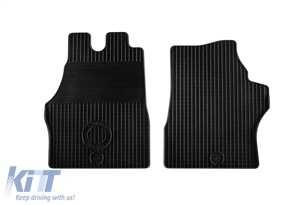 Mochete din cauciuc Gumarny Zubri potrivite pentru Mercedes Vito 1995-2003, set de 2 piese, culoare neagră
