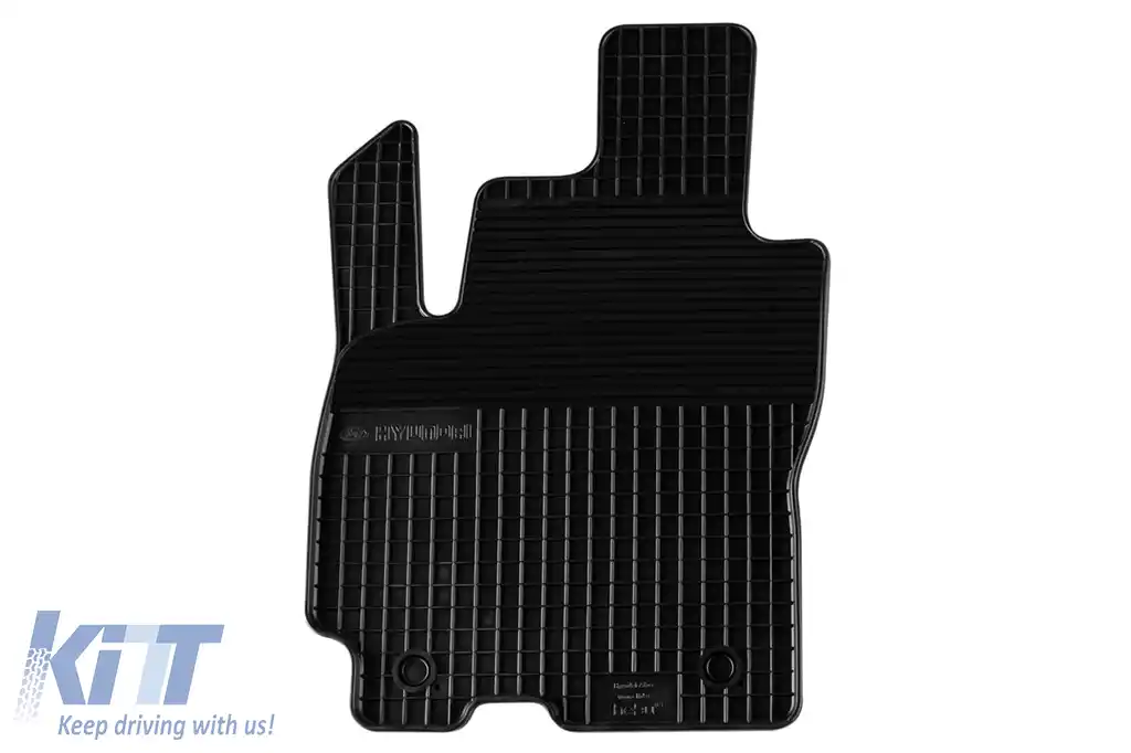 Mochete din cauciuc Gumarny Zubri potrivite pentru Hyundai Atos după 1999, Atos Prime 1999-2009, set de 4 piese, culoare neagră-image-6251141