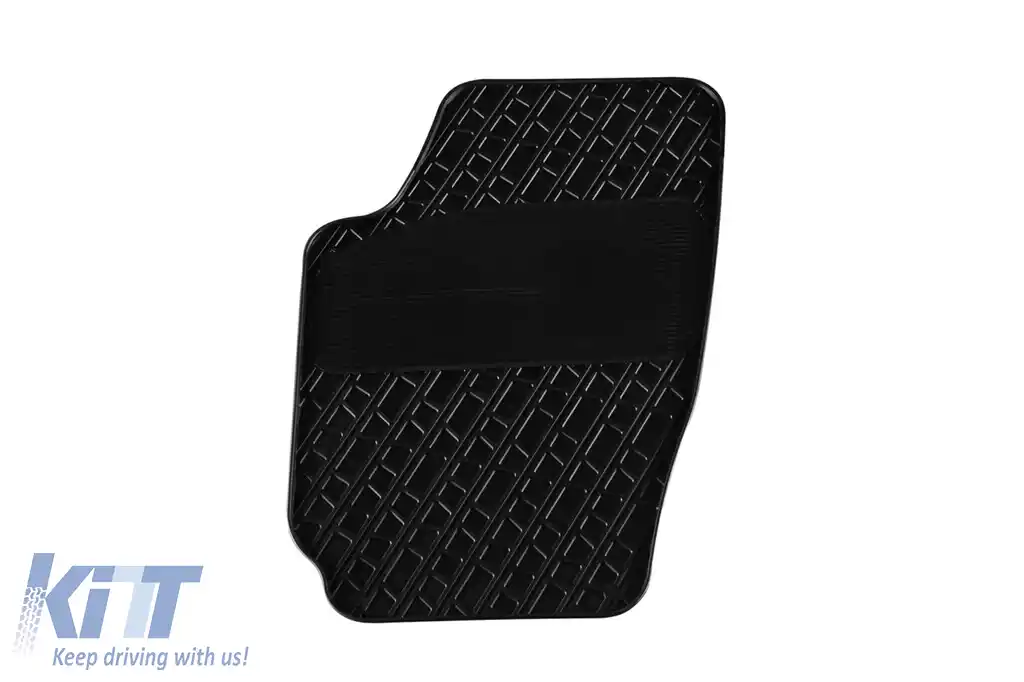 Mochete din cauciuc Gumarny Zubri potrivite pentru Skoda Fabia 2000-2007, set de 4 piese, culoare neagră-image-6251147