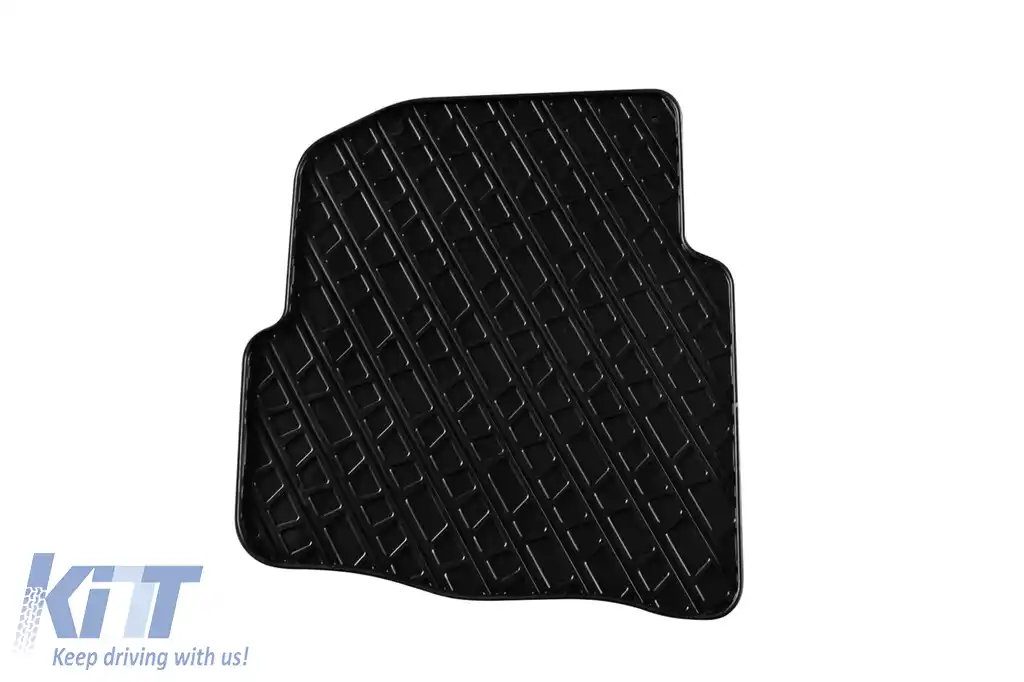 Mochete din cauciuc Gumarny Zubri potrivite pentru Skoda Fabia 2000-2007, set de 4 piese, culoare neagră-image-6251149