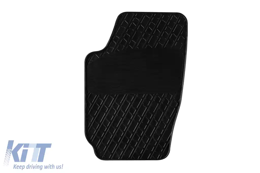 Mochete din cauciuc Gumarny Zubri potrivite pentru Skoda Fabia Praktik 2000-2007, set de 2 piese, culoare neagră-image-6251152