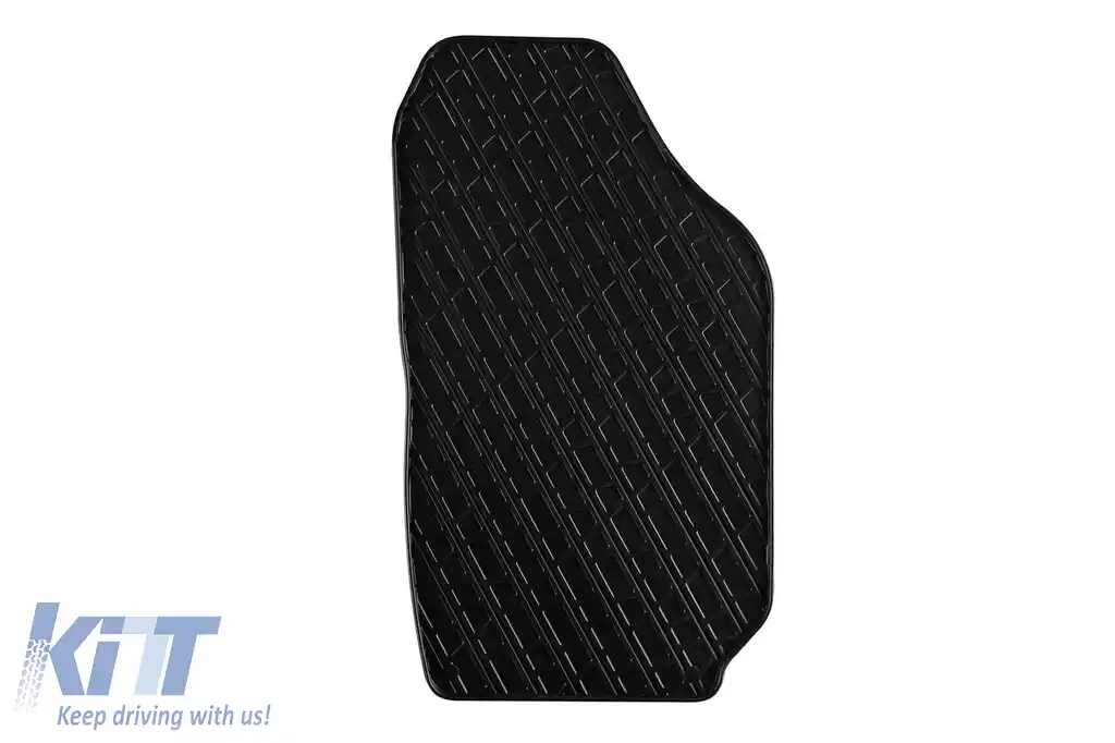 Mochete din cauciuc Gumarny Zubri potrivite pentru Skoda Fabia Praktik 2000-2007, set de 2 piese, culoare neagră-image-6251153