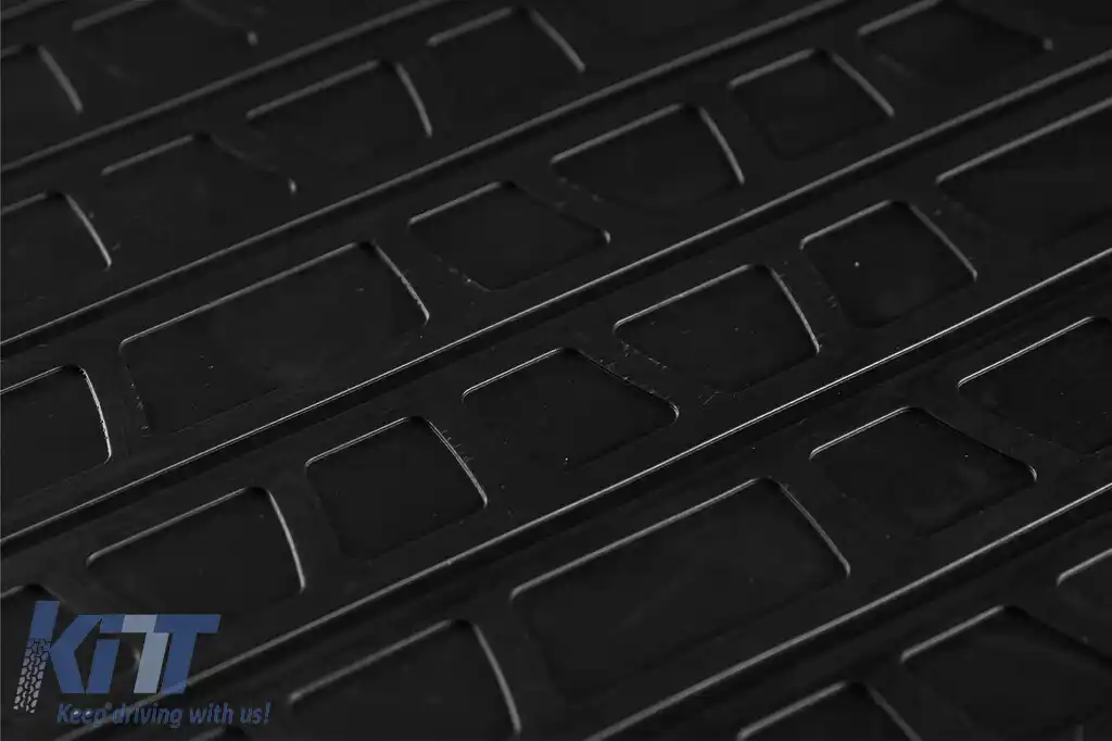 Mochete din cauciuc Gumarny Zubri potrivite pentru Skoda Fabia Praktik 2000-2007, set de 2 piese, culoare neagră-image-6251154