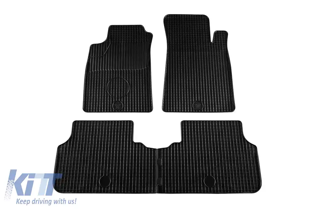 Mochete din cauciuc Gumarny Zubri potrivite pentru Renault Scenic 1996-2004, set de 4 piese, culoare neagră