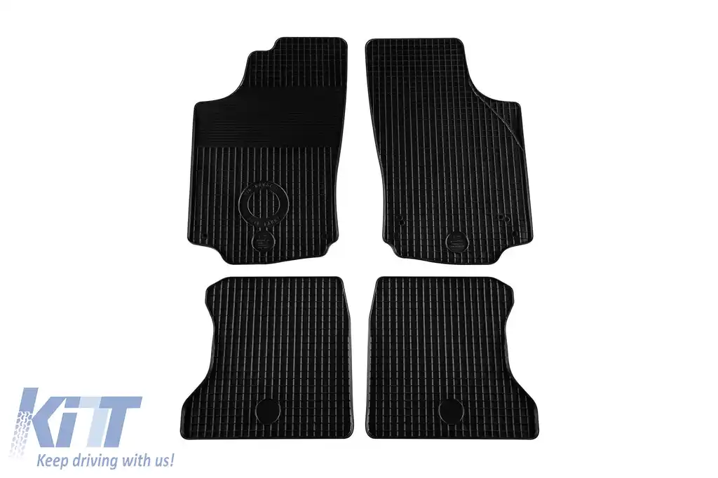 Mochete din cauciuc Gumarny Zubri potrivite pentru Opel Combo C Tour 2001-2011, set de 4 piese, culoare neagră