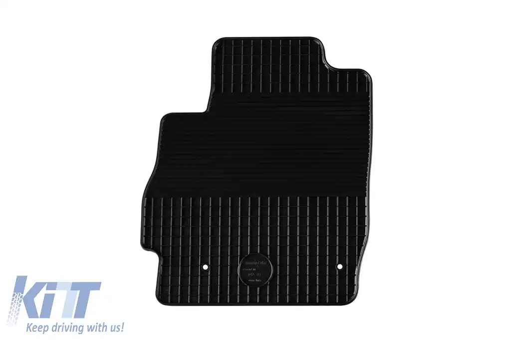 Mochete din cauciuc Gumarny Zubri potrivite pentru Mazda 2 2007-2014, set de 4 piese, culoare neagră-image-6251278