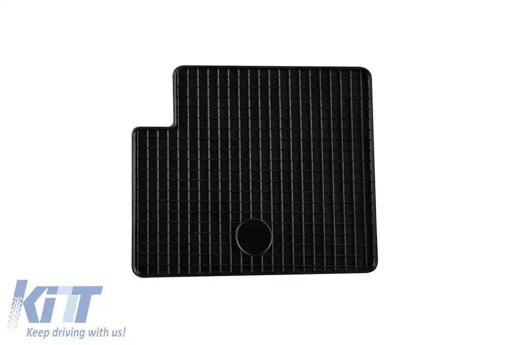 Mochete din cauciuc Gumarny Zubri potrivite pentru Mazda 2 2007-2014, set de 4 piese, culoare neagră-image-6251281