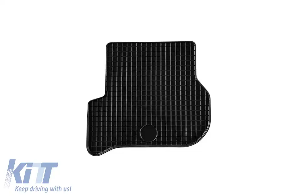 Mochete din cauciuc Gumarny Zubri potrivite pentru Volkswagen Golf Plus 2004-2009 cu clipsuri rotunde, set de 4 piese, culoare neagră-image-6251286