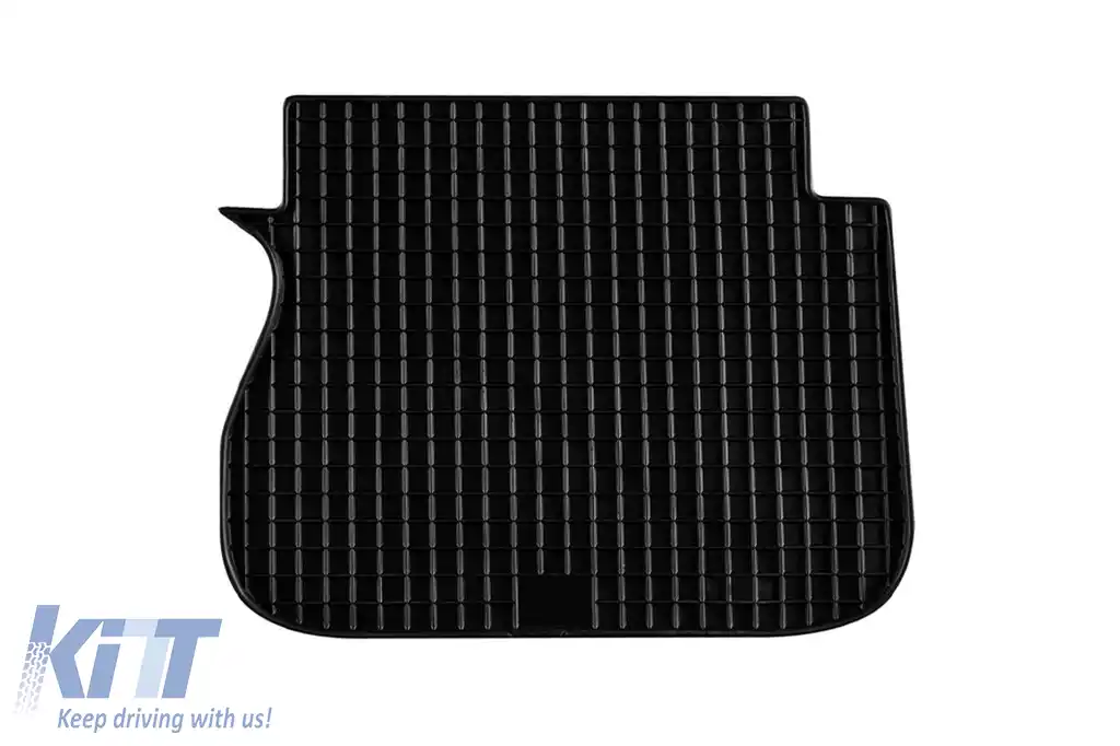 Mochete din cauciuc Gumarny Zubri potrivite pentru Volkswagen Caddy 2003-2019 cu clipsuri rotunde, set de 4 piese, culoare neagră-image-6251292