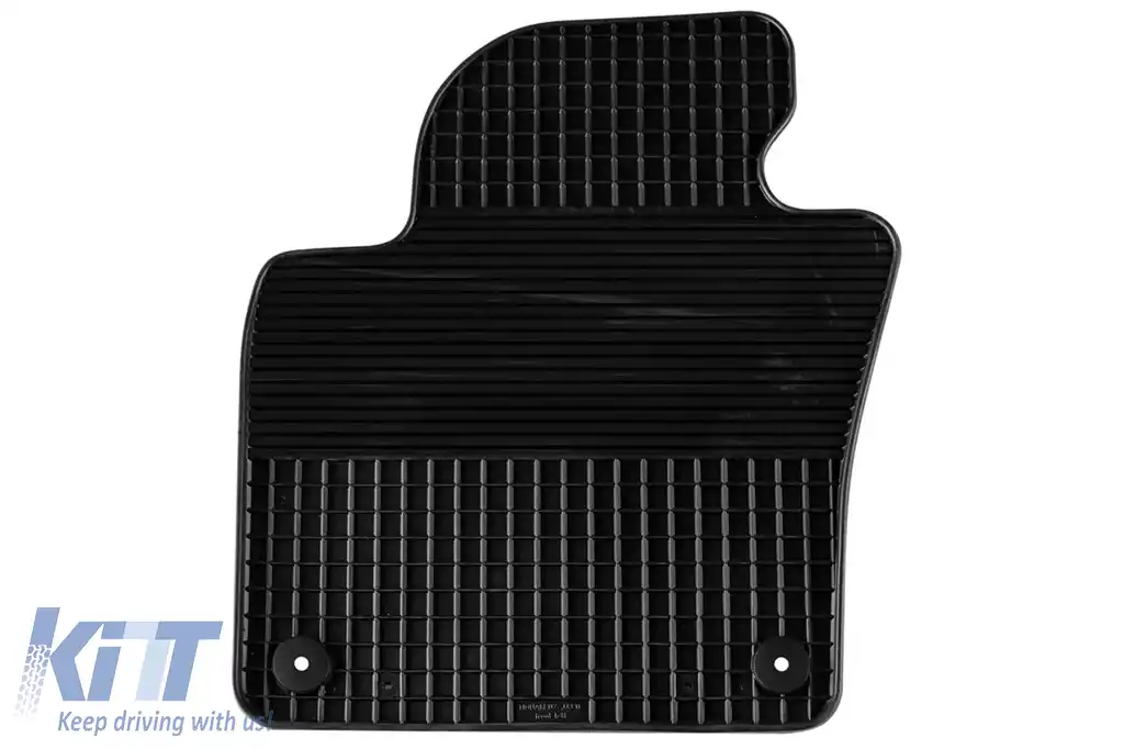 Mochete din cauciuc Gumarny Zubri potrivite pentru Volkswagen Tiguan 2007-2016, set de 4 piese, culoare neagră-image-6251294