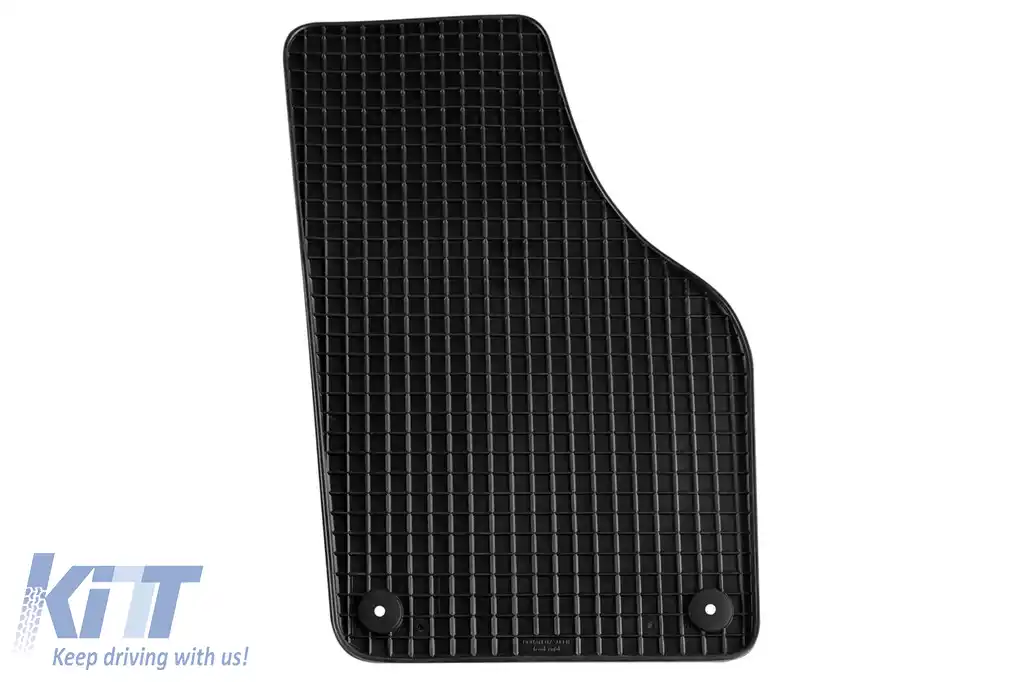 Mochete din cauciuc Gumarny Zubri potrivite pentru Volkswagen Tiguan 2007-2016, set de 4 piese, culoare neagră-image-6251295
