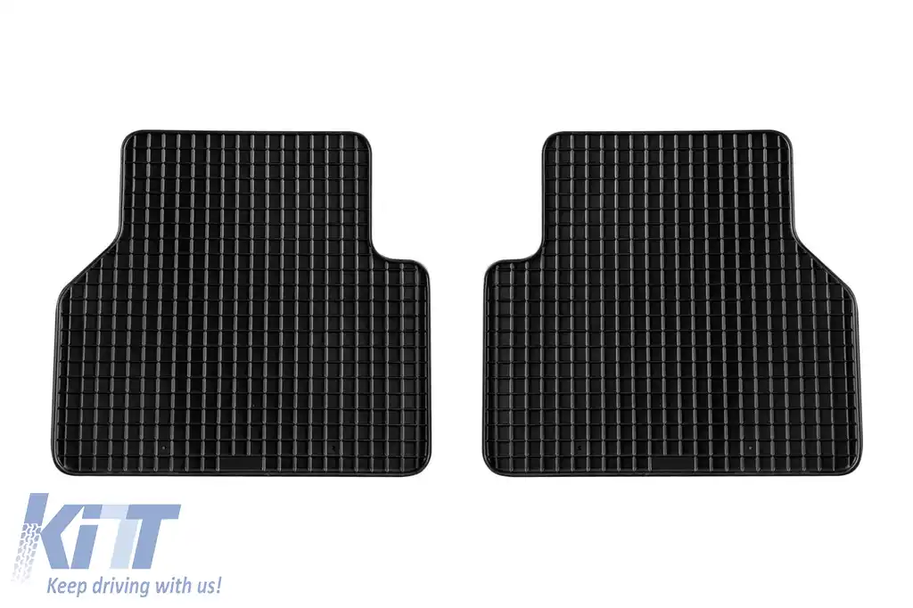 Mochete din cauciuc Gumarny Zubri potrivite pentru Volkswagen Tiguan 2007-2016, set de 4 piese, culoare neagră-image-6251296