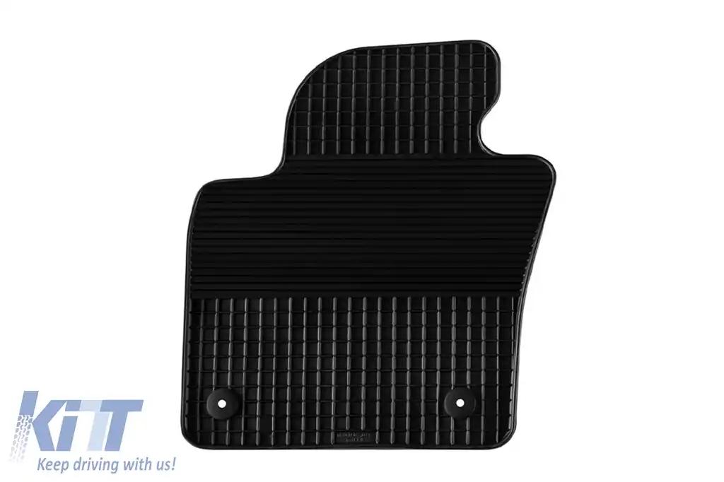 Mochete din cauciuc Gumarny Zubri potrivite pentru Audi Q3 2010-2018, set de 4 piese, culoare neagră-image-6251299