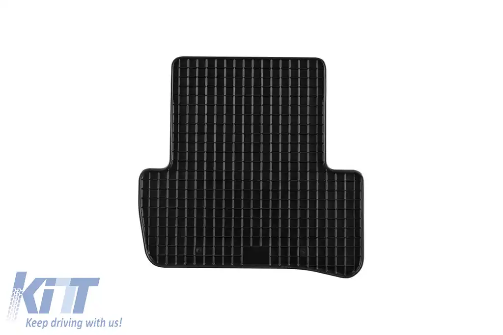 Mochete din cauciuc Gumarny Zubri potrivite pentru Mercedes C class W205 2014-2020, set de 4 piese, culoare neagră-image-6251316