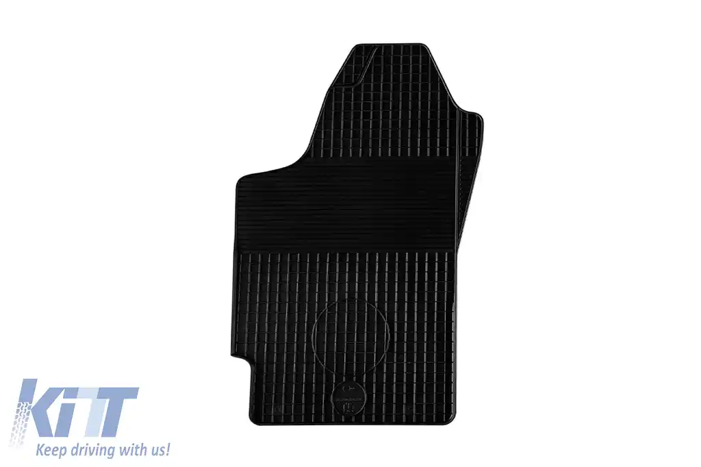 Mochete din cauciuc Gumarny Zubri potrivite pentru Peugeot 406 1995-2005, set de 4 piese, culoare neagră-image-6251323