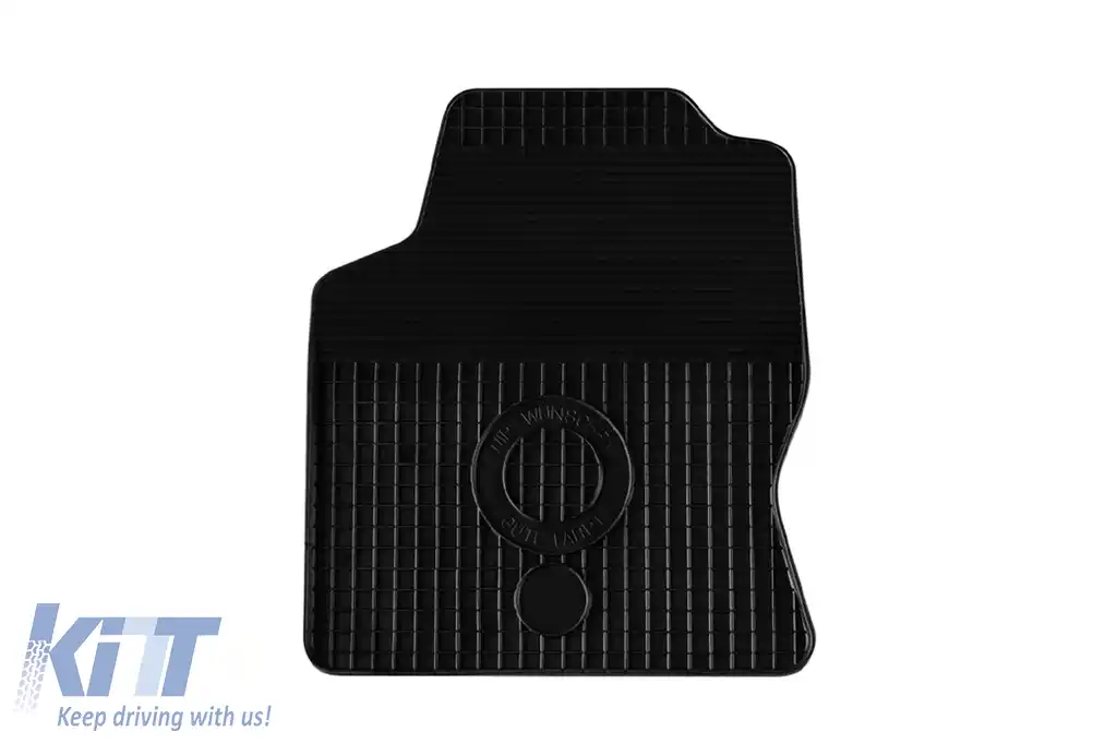 Mochete din cauciuc Gumarny Zubri potrivite pentru Ford Focus 1998-2005, set de 4 piese, culoare neagră-image-6251343