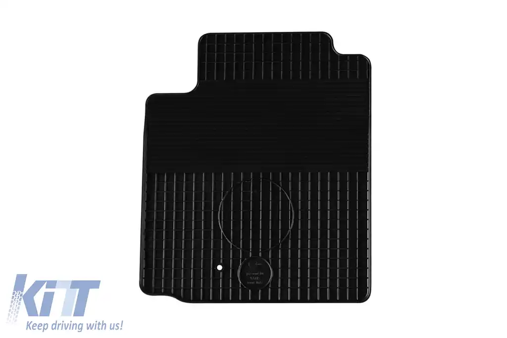 Mochete din cauciuc Gumarny Zubri potrivite pentru Toyota Yaris 1999-2005 cu 5 uși, set de 4 piese, culoare neagră-image-6251363
