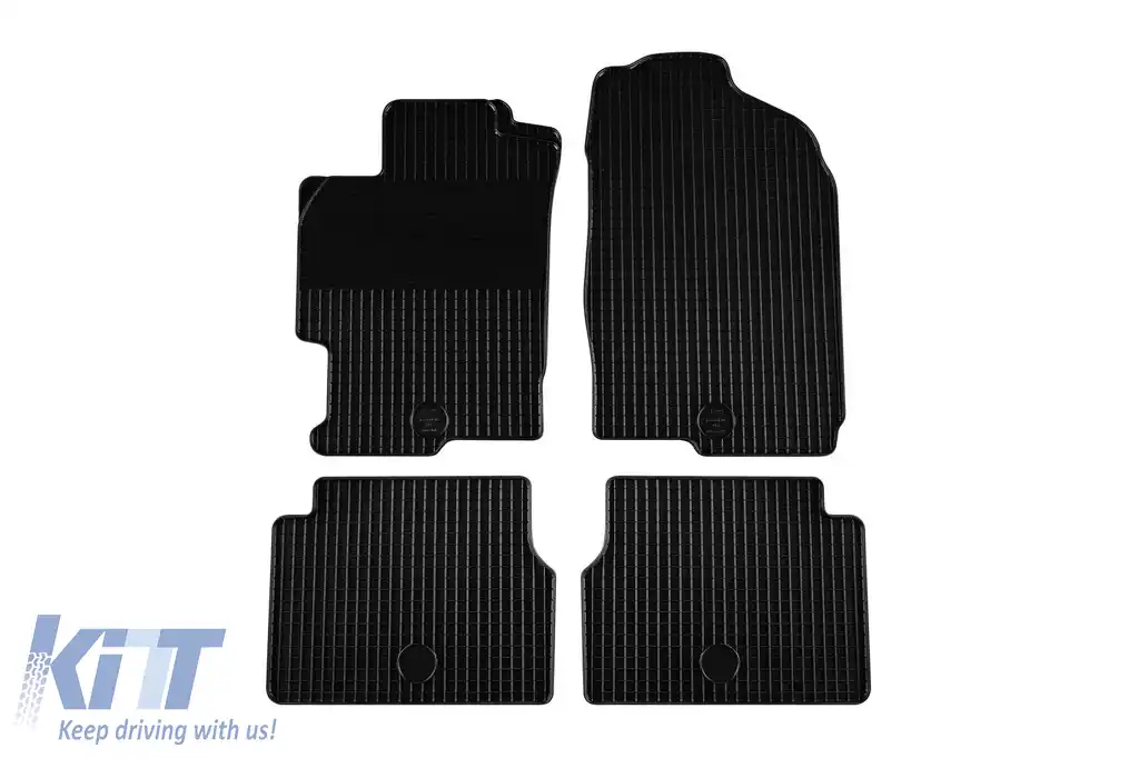 Mochete din cauciuc Gumarny Zubri potrivite pentru Mazda 6 2003-2012, set de 4 piese, culoare neagră
