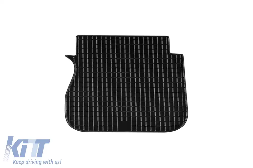 Mochete din cauciuc Gumarny Zubri potrivite pentru Volkswagen Caddy 2003-2019, cu clipsuri ovale, set de 4 piese, culoare neagră-image-6251436