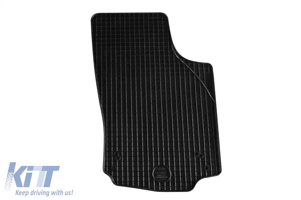 Mochete din cauciuc Gumarny Zubri potrivite pentru Opel Meriva A-B 2002-2017, set de 4 piese, culoare neagră-image-6251444