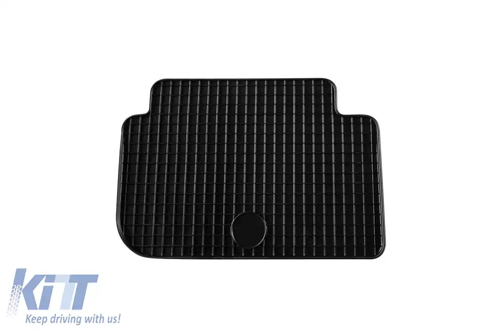 Mochete din cauciuc Gumarny Zubri potrivite pentru Peugeot 407 2004-2011, set de 4 piese, culoare neagră-image-6251461