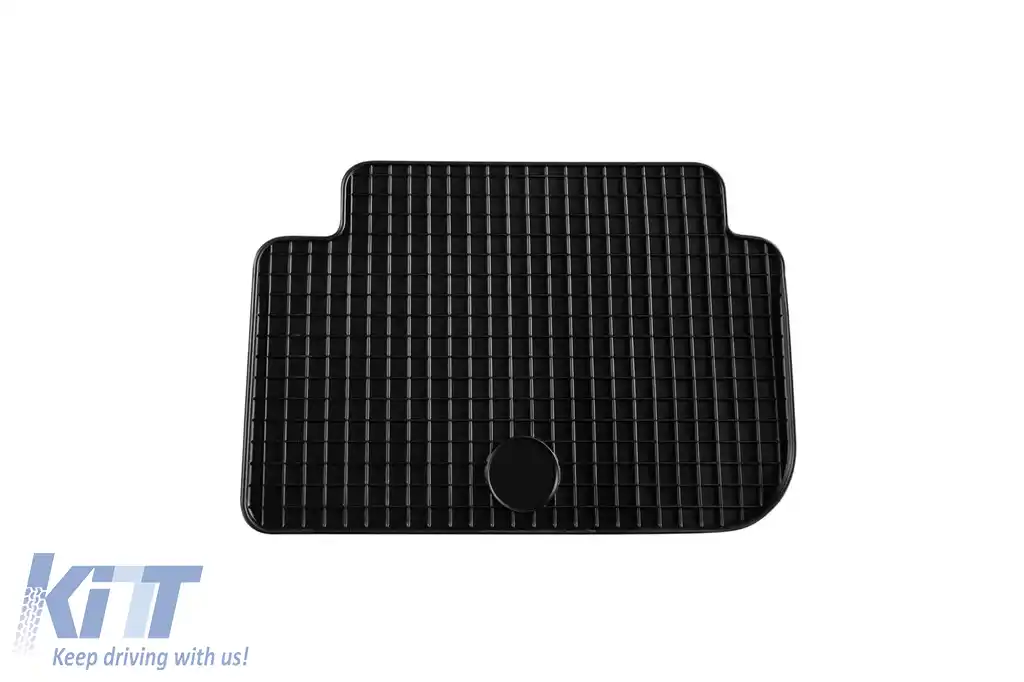 Mochete din cauciuc Gumarny Zubri potrivite pentru Peugeot 407 2004-2011, set de 4 piese, culoare neagră-image-6251462