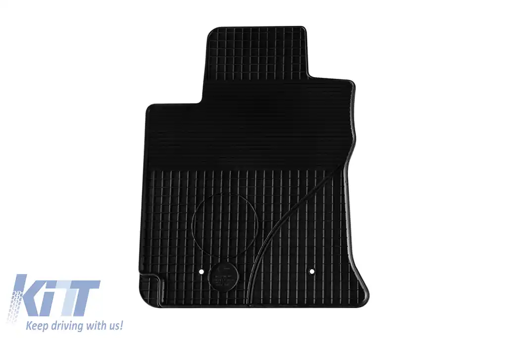 Mochete din cauciuc Gumarny Zubri potrivite pentru Toyota Corolla Verso 2004-2009, set de 4 piese, culoare neagră-image-6251474