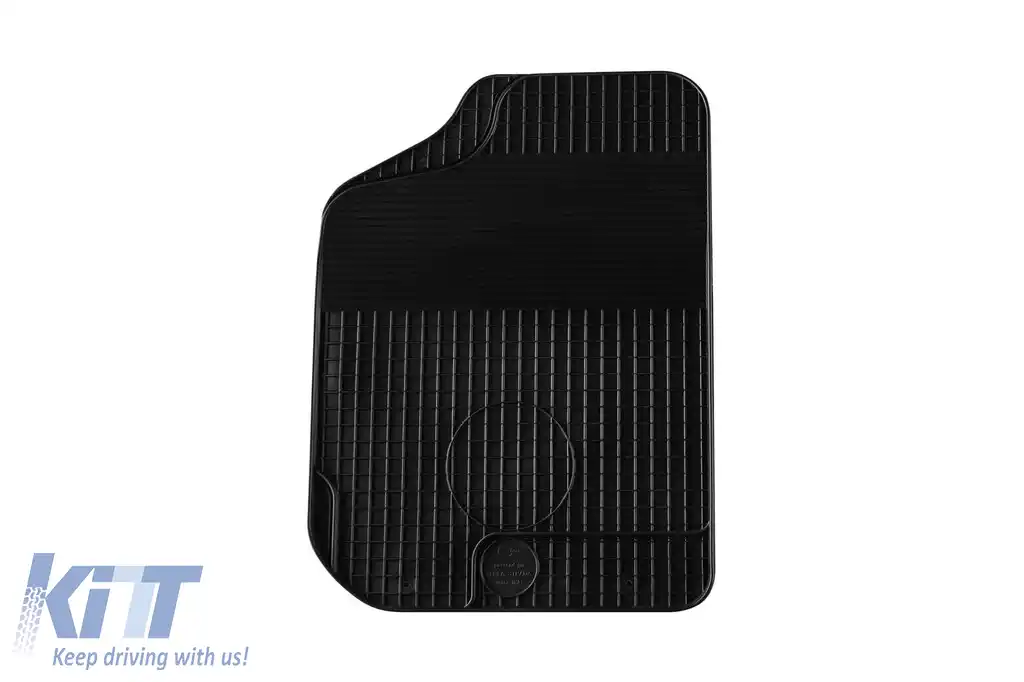 Mochete din cauciuc Gumarny Zubri potrivite pentru Fiat Strada după 2004, față, set de 2 piese, culoare neagră-image-6251495