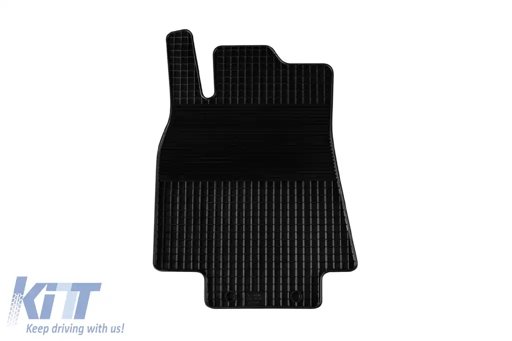 Mochete din cauciuc Gumarny Zubri potrivite pentru Mercedes A class W169 2004-2012, set de 4 piese, culoare neagră-image-6251501