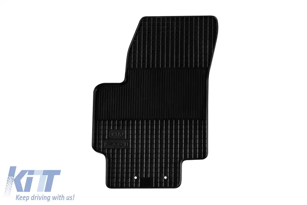 Mochete din cauciuc Gumarny Zubri potrivite pentru Kia Rio 2005-2011, set de 4 piese, culoare neagră-image-6251522