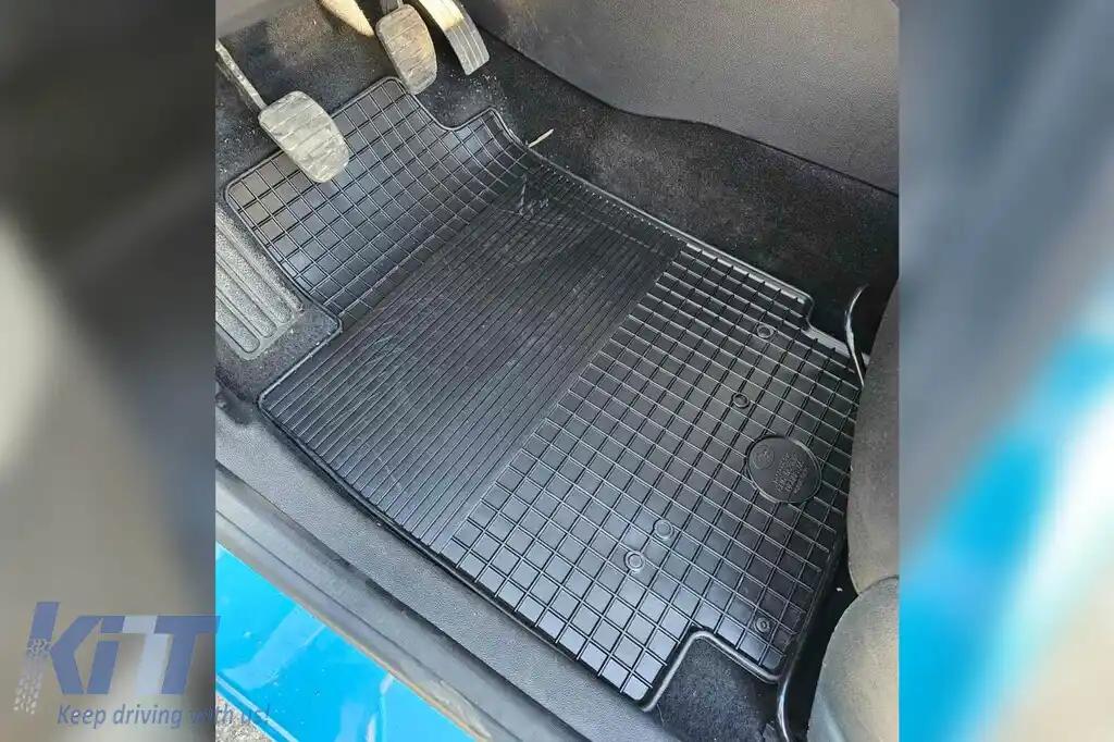 Mochete din cauciuc Gumarny Zubri potrivite pentru Renault Clio 2005-2019, Captur 2013-2019, Modus 2004-2012, set de 4 piese, culoare neagră-image-6251540