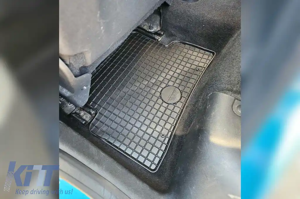 Mochete din cauciuc Gumarny Zubri potrivite pentru Renault Clio 2005-2019, Captur 2013-2019, Modus 2004-2012, set de 4 piese, culoare neagră-image-6251543