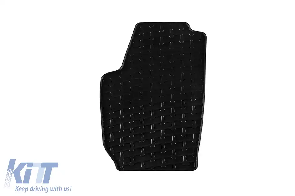 Mochete din cauciuc Gumarny Zubri potrivite pentru Skoda Roomster 2006-2015, set de 4 piese, culoare neagră-image-6251585