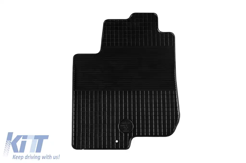 Mochete din cauciuc Gumarny Zubri potrivite pentru Hyundai i30, Kia Ceed 2007-2011, set de 4 piese, culoare neagră-image-6251649