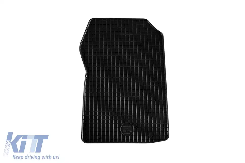 Mochete din cauciuc Gumarny Zubri potrivite pentru Renault Twingo 2007-2014, set de 4 piese, culoare neagră-image-6251670