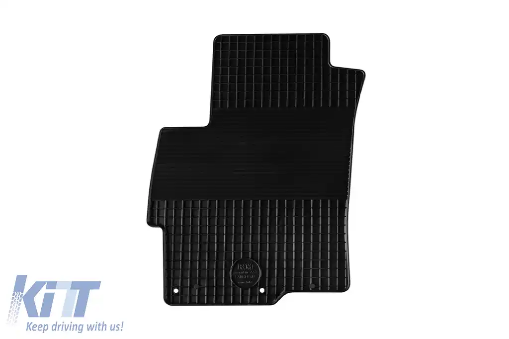 Mochete din cauciuc Gumarny Zubri potrivite pentru Mitsubishi Lancer 2009-2017, set de 4 piese, culoare neagră-image-6251716