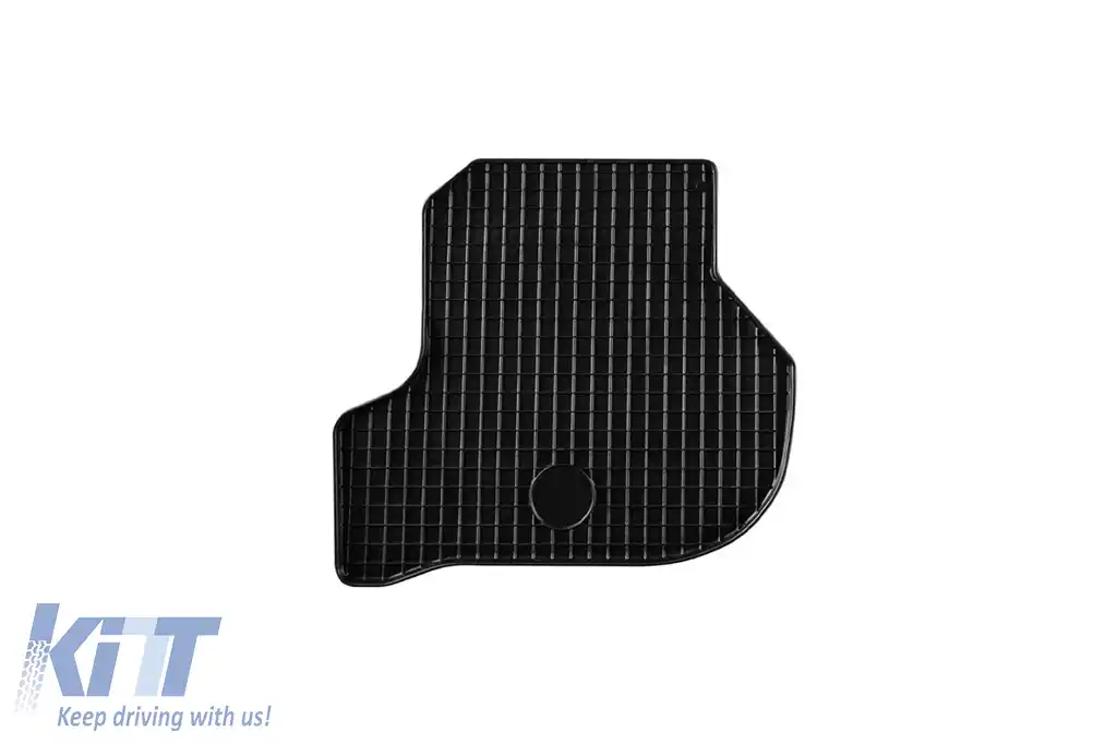 Mochete din cauciuc Gumarny Zubri potrivite pentru Seat Leon 2005-2012, Altea 2004-2015, set de 4 piese, culoare neagră-image-6251824